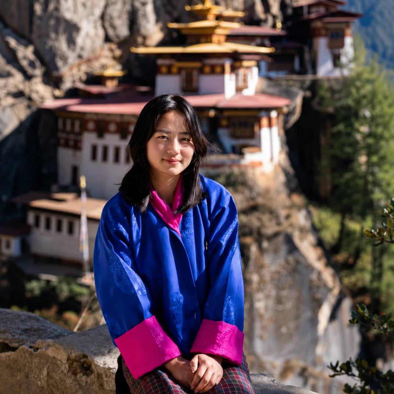 Deki Wangmo, female guide, Trishika Tours