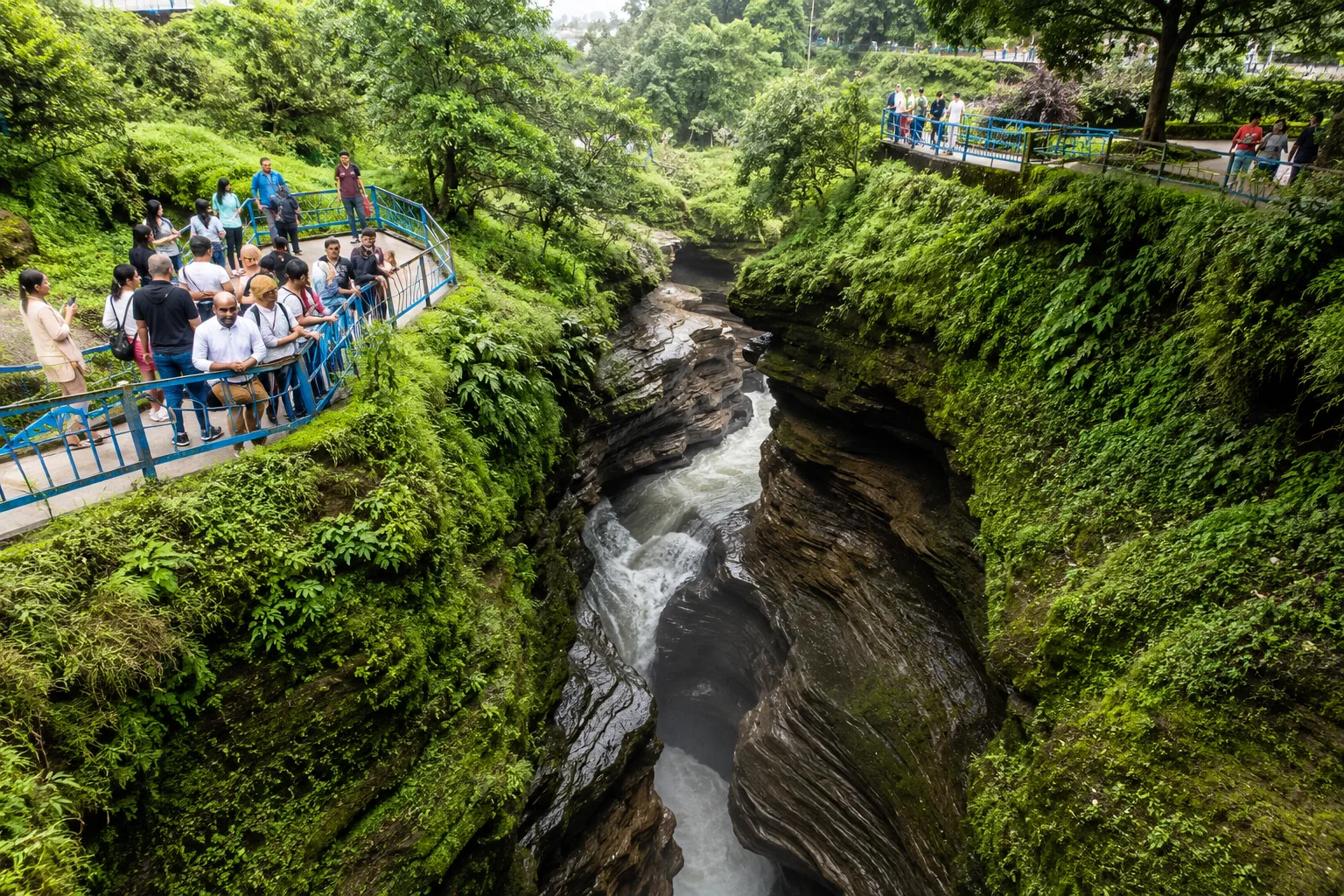 Devi's Fall in Pokhara, Nepal